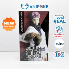 Mô hình Sukuna - Jujutsu Kaisen Chú Thuật hồi chiến,  chính hãng Taito, (Nhập từ Nhật Full box) F8-02