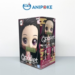 Mô hình Nezuko A Qposket Kimetsu no yaiba Thanh gươm diệt quỷ chính hãng Bandai Nhập từ Nhật  F49-34