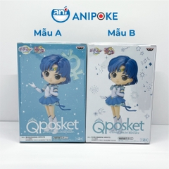 Mô hình Eternal Sailor Mercury, Thủy Thủ Sao Thủy Eternal - MẫuB, New, full seal Qposket hàng nội địa Nhật F17F