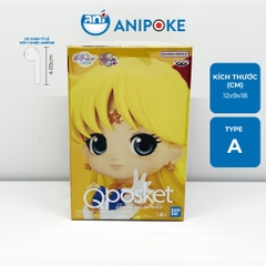 Mô hình Eternal Sailor Venus Thủy Thủ Sao Kim Eternal - Mẫu A, New, full seal Qposket Bandai, hàng nội địa Nhật F17-K