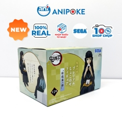 Mô hình Hà Trụ Muichiro ăn cơm nắm Kimetsu no yaiba chính hãng Sega, Nhập từ Nhật Full box)