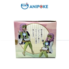 Mô hình Luyến trụ Mitsuri  ăn cơm nắm Kimetsu no yaiba chính hãng Sega Nhật - Anipoke F32-04