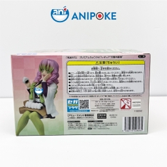 Mô hình Luyến trụ Mitsuri  ăn cơm nắm Kimetsu no yaiba chính hãng Sega Nhật - Anipoke F32-04