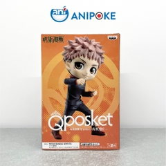 Mô hình Yuji itadori A Q posket - Jujutsu Kaisen Chú Thuật hồi chiến,  chính hãng (Nhập từ Nhật Full box) F41-01