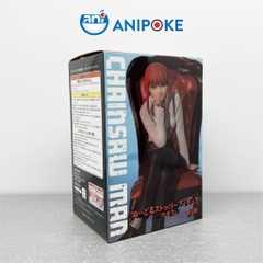 Mô hình Makima Furyu noodle stopper, Chainsaw man , chính hãng Furyu, (Nhập từ Nhật Full box) F77-13