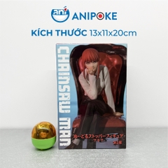 Mô hình Makima Furyu noodle stopper, Chainsaw man , chính hãng Furyu, (Nhập từ Nhật Full box) F77-13