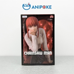Mô hình Makima Furyu noodle stopper, Chainsaw man , chính hãng Furyu, (Nhập từ Nhật Full box) F77-13