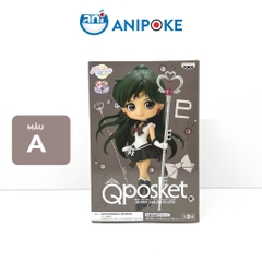 Mô hình Hiếm Qposket Super Sailor Pluto, Thủy Thủ Sao Diêm Vương, New full seal Qposket Bandai, hàng nội Nhật, Bandai