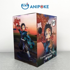 Mô hình Tanjiro hơi thở mặt trời  EXceed Creative figure - Kimetsu no yaiba chính hãng (Nhập từ Nhật Full box)