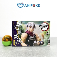 Mô hình Âm Trụ Tengen Uzui uống rượu- Kimetsu no yaiba chính hãng Sega, (Nhập từ Nhật Full box)  F37-06