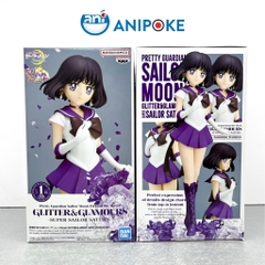 Mô hình Super Sailor Saturn Thủy Thủ Sao Thổ  Glitters and glamous New, full seal Bandai, hàng nội địa Nhật F43-05