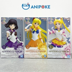 Mô hình Super Sailor Saturn Thủy Thủ Sao Thổ  Glitters and glamous New, full seal Bandai, hàng nội địa Nhật F43-05