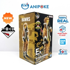 Mô hình Hawks nghe phone Ichiban Kuji Rank E My Hero Academia chính hãng Bandai, Nhập từ Nhật  F45-12