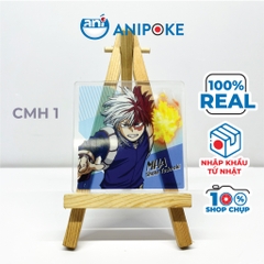 Coaster Acrylic Lót ly  Shoto Bakugo deku MHA chính hãng  nhập trực tiếp từ Nhật, Học viện anh Hùng