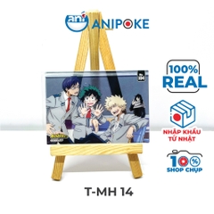 Clear Card Thẻ hình Acrylic  My Hero Academia chính hãng, nhập trực tiếp từ Nhật, Học viện anh Hùng