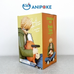 Mô hình Denji ôm Pochita Breaktime, Chainsaw man, chính hãng Bandai, Nhập từ Nhật Full box F442-08