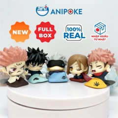 Trứng Gashapon Mô hình Onemutan Gojo, Itadori... Jujusu Kaisen chính hãng, Mới full hộp nhựa tròn, nhập từ Nhật