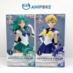 Mô hình Super Sailor Neptune Glitters and glamous Thủy Thủ Sao Hải Vương  New, full seal  Bandai, hàng nội Nhật F44-1