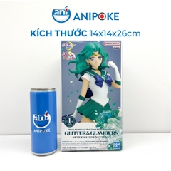 Mô hình Super Sailor Neptune Glitters and glamous Thủy Thủ Sao Hải Vương  New, full seal  Bandai, hàng nội Nhật F44-1