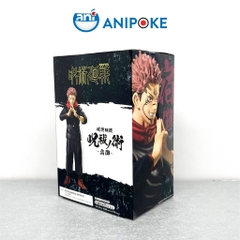 Mô hình Sukuna Black version Jujutsu Kaisen Chú Thuật hồi chiến, chính hãng Bandai  (Nhập từ Nhật Full box) F49-02