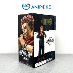 Mô hình Sukuna Black version Jujutsu Kaisen Chú Thuật hồi chiến, chính hãng Bandai  (Nhập từ Nhật Full box) F49-02