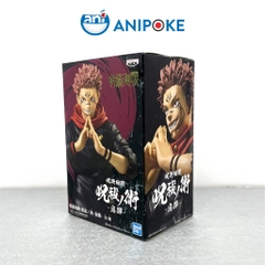 Mô hình Sukuna Black version Jujutsu Kaisen Chú Thuật hồi chiến, chính hãng Bandai  (Nhập từ Nhật Full box) F49-02