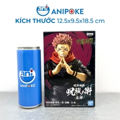 Mô hình Sukuna Black version Jujutsu Kaisen Chú Thuật hồi chiến, chính hãng Bandai  (Nhập từ Nhật Full box) F49-02