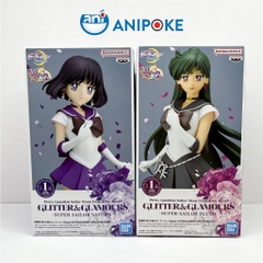 Mô hình Super Sailor Pluto Glitters and glamous Thủy Thủ Sao Diêm VươngNew, full seal  Bandai, hàng nội địa Nhật F44-3