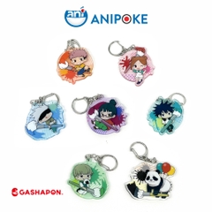 Trứng Gashapon Móc khóa Acrylic Gojo Toge Maki Set 3 chính hãng Kitan Club Mới full hộp tròn nhựa (trứng) nhập từ Nhật.