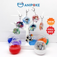 Trứng Gashapon Móc khóa Acrylic Gojo Toge Maki Set 3 chính hãng Kitan Club Mới full hộp tròn nhựa (trứng) nhập từ Nhật.