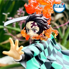 Mô hình Tanjiro hơi thở mặt trời  EXceed Creative figure - Kimetsu no yaiba chính hãng (Nhập từ Nhật Full box)