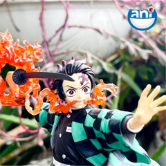Mô hình Tanjiro hơi thở mặt trời  EXceed Creative figure - Kimetsu no yaiba chính hãng (Nhập từ Nhật Full box)