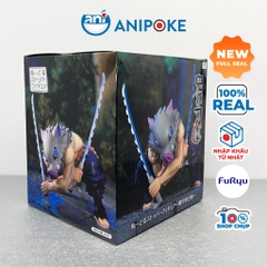 Mô hình Inosuke tấn công (box df) , Kimetsu no yaiba noodle stopper , Chính hãng  Furyu, Nhập từ Nhật Full box  F46-03