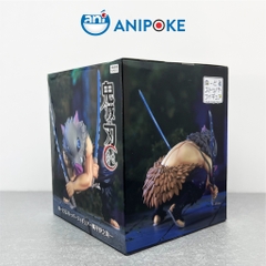 Mô hình Inosuke tấn công (box df) , Kimetsu no yaiba noodle stopper , Chính hãng  Furyu, Nhập từ Nhật Full box  F46-03