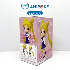 Mô hình Qposket Usagi Sailor Moon đông phục học sinh Thuỷ thủ mặt trăng chính hãng Nhật