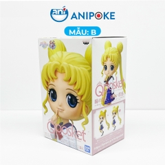 Mô hình Qposket Usagi Sailor Moon đông phục học sinh Thuỷ thủ mặt trăng chính hãng Nhật