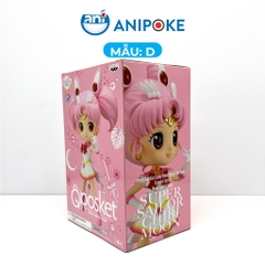 Mô hình Qposket Super Sailor Chibi Moon thủy thủ mặt trăng Full seal chính hãngNhật