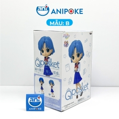 Mô hình Qposket Ami đông phục học sinh Sailor Mercury Thuỷ thủ sao thủy chính hãng  Nhật