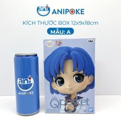 Mô hình Qposket Ami đông phục học sinh Sailor Mercury Thuỷ thủ sao thủy chính hãng  Nhật