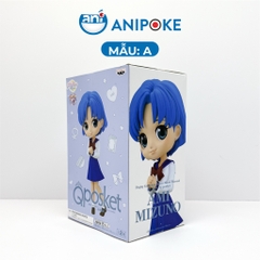 Mô hình Qposket Ami đông phục học sinh Sailor Mercury Thuỷ thủ sao thủy chính hãng  Nhật