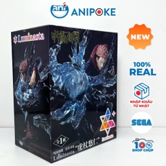 Mô hình Yuji Hắc Thiểm Haki hoành tráng  Luminasta vol 2 Jujutsu Kaisen, chính hãng Sega(Nhập từ Nhật Full box) F55-02