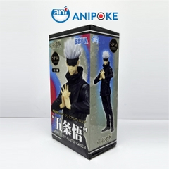 Mô hình SPM - Satoru Gojo bịt mắt đen - Jujutsu Kaisen Chú Thuật hồi chiến,  chính hãng (Nhập từ Nhật Full box) F5