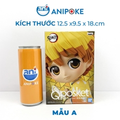 Mô hình Zenitsu vol 1 Qposket Kimetsu no yaiba Thanh gươm diệt quỷ chính hãng Bandai, (full box) Nhập từ Nhật KNY