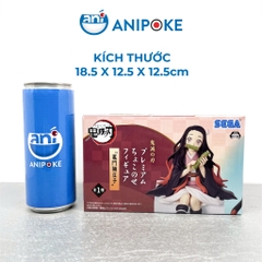 Mô hình Nezuko ăn cơm nắm Kimetsu no yaiba Thanh gươm diệt quỷ chính hãng (Nhập từ Nhật Full box)