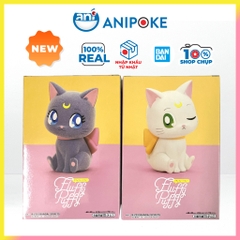 Mô hình Mèo Luna Artemis ngồi Luffy Buffy vol 2 Sailor Moon Cosmos, Mới - Nguyên seal,Bandai, hàng nội địa Nhật