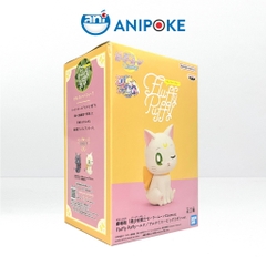 Mô hình Mèo Luna Artemis ngồi Luffy Buffy vol 2 Sailor Moon Cosmos, Mới - Nguyên seal,Bandai, hàng nội địa Nhật