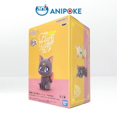 Mô hình Mèo Luna Artemis ngồi Luffy Buffy vol 2 Sailor Moon Cosmos, Mới - Nguyên seal,Bandai, hàng nội địa Nhật