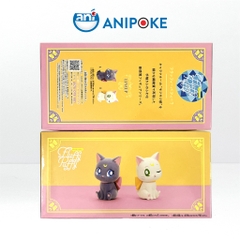 Mô hình Mèo Luna Artemis ngồi Luffy Buffy vol 2 Sailor Moon Cosmos, Mới - Nguyên seal,Bandai, hàng nội địa Nhật