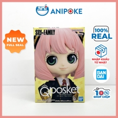 Mô hình Anya Foger vol 3 A Qposket Chính hãng Bandai spy x family, (Nhập từ Nhật Full box) f63-22