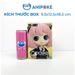 Mô hình Anya Foger vol 3 A Qposket Chính hãng Bandai spy x family, (Nhập từ Nhật Full box) f63-22